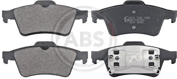Brake Pad Set, disc brake 37216