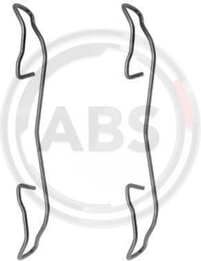 Brake pads accessory kit 1187Q