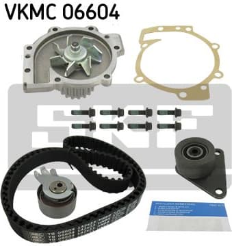 Timing belt kit with water pump VKMC 06604 - image 3
