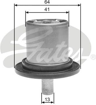 Thermostat, coolant TH25882G1