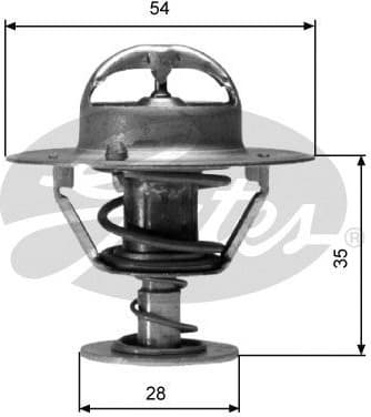Thermostat, coolant TH04282G1