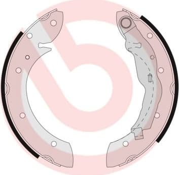 Brake Shoe Set ESSENTIAL LINE S68521