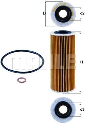 Filter oil OX368D1 - image 2