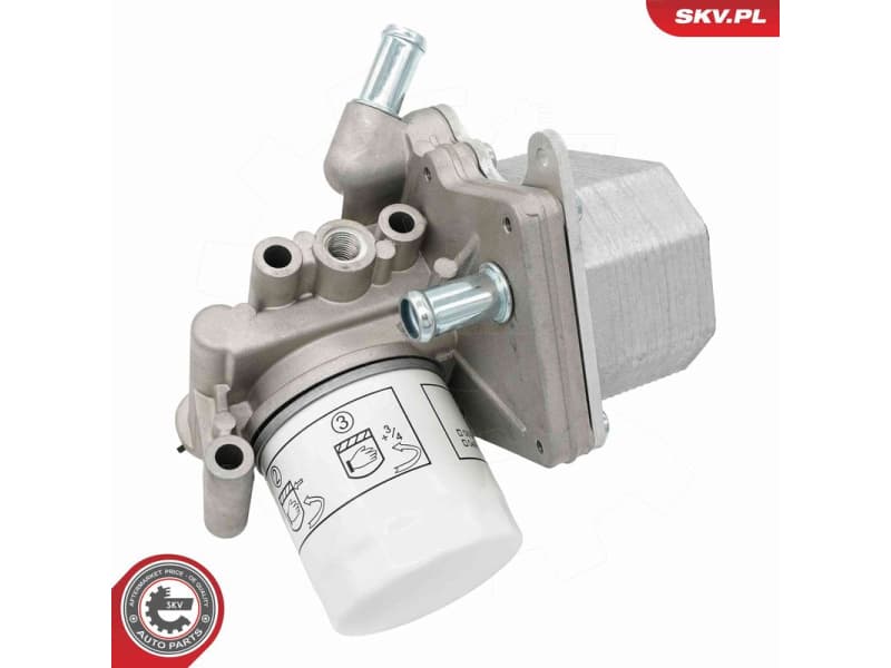 Oil Cooler, engine oil 31SKV338 - image 2