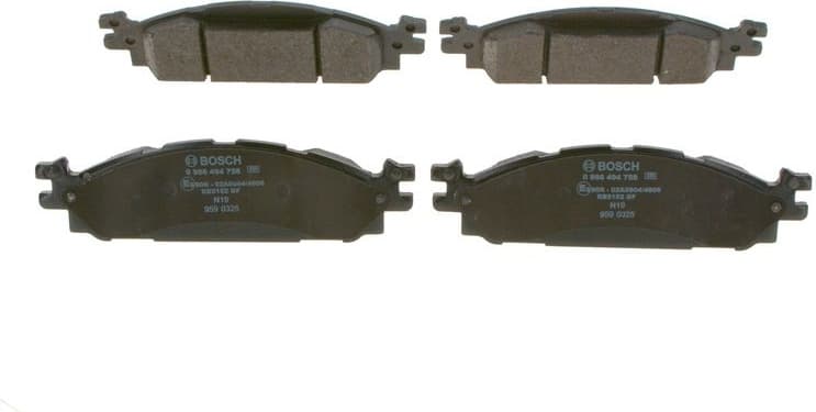 Brake Pad Set, disc brake 0986494758 - image 3