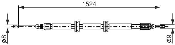 Cable Pull, parking brake 1987482888 - image 2