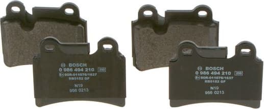 Brake Pad Set, disc brake 0986494210 - image 3