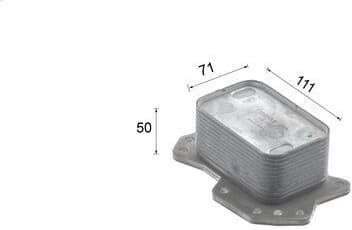 Oil Cooler, engine oil BEHR CLC 398 000S - image 11