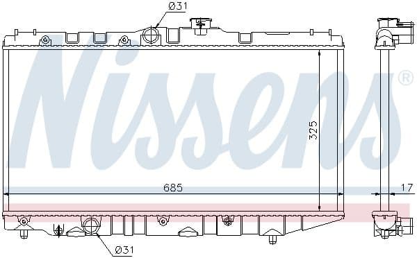 Radiator, engine cooling 64718 - image 5