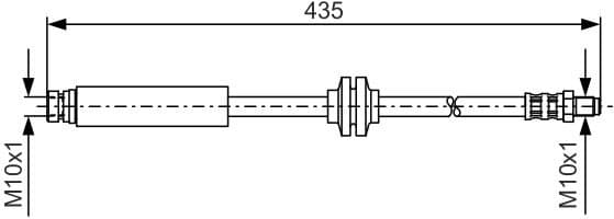 Brake Hose 1 987 476 182 - image 2