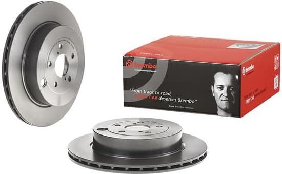 Brake Disc PRIME LINE - UV Coated 09.A198.21