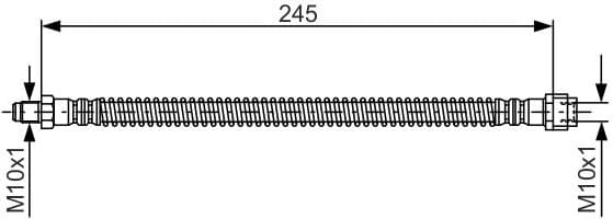 Brake Hose 1 987 476 950 - image 6
