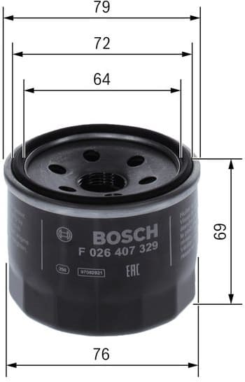 Oil Filter F 026 407 329 - image 9