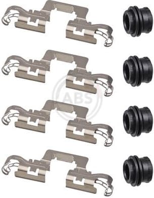 Accessory Kit, disc brake pad 0128Q