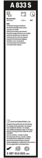 Wiper Blade Aerotwin 3 397 014 833 - image 7