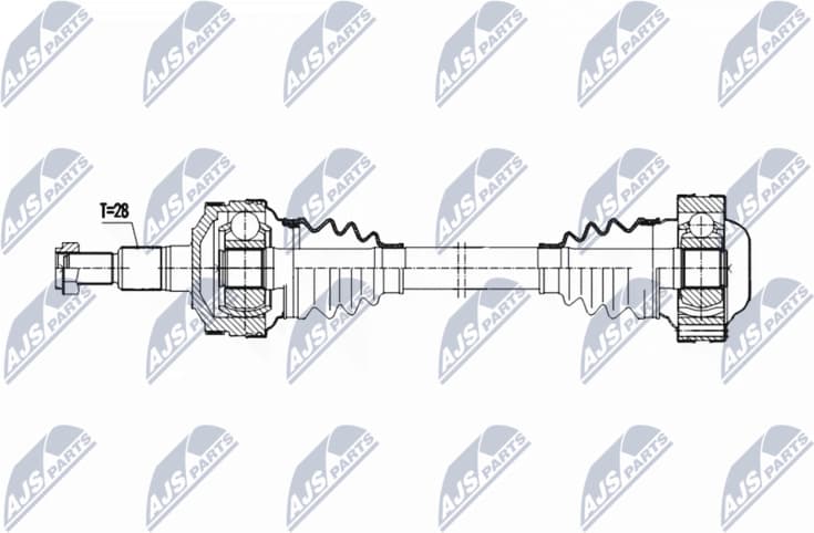 Drive Shaft NPW-PS-003