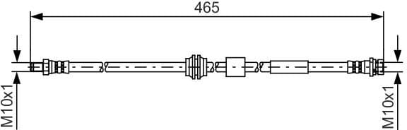Brake Hose 1 987 481 451 - image 6