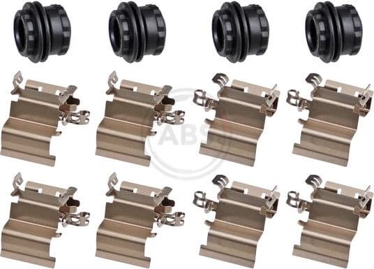 Accessory Kit, disc brake pad 0140Q