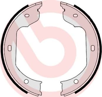 Brake shoes handbrake, Top Quality S06511