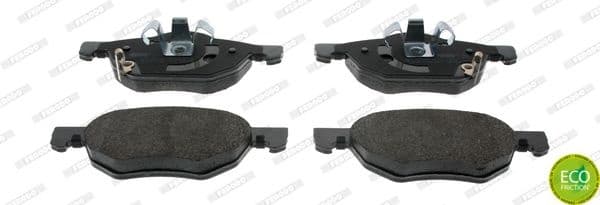 Brake pads front, Top Quality FDB1704 - image 2