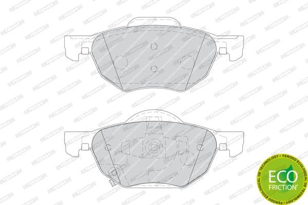 Brake pads front, Top Quality FDB1704 - image 3