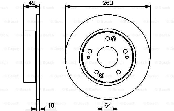 Brake Disc 0986479450 - image 5