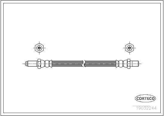 Brake Hose 19032244 - image 2