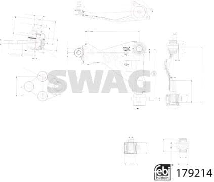 Control/Trailing Arm, wheel suspension 33 10 4827