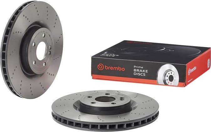 Brake Disc PRIME LINE - UV Coated 09.D771.11 - image 2