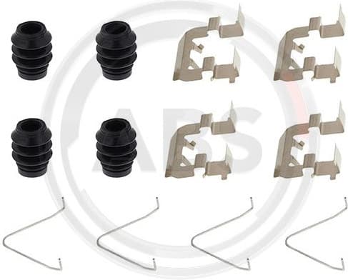 Accessory Kit, disc brake pad 0118Q