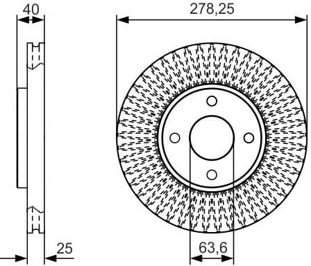 Brake Disc 0986479C48 - image 6