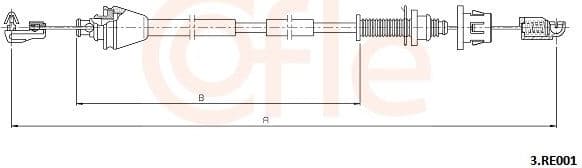 Accelerator Cable 92.3.RE001