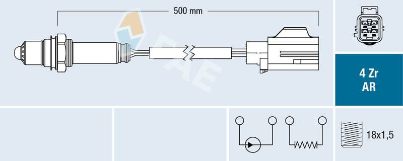 Oxygen Sensor 75615