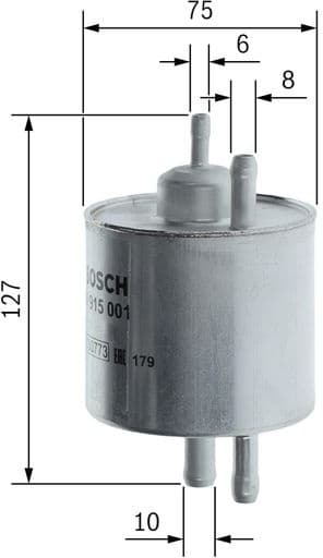 Fuel Filter 0450915001 - image 10