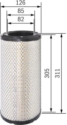 Air Filter F026400318 - image 6