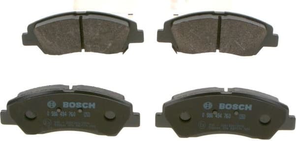 Brake Pad Set, disc brake 0986494760 - image 4