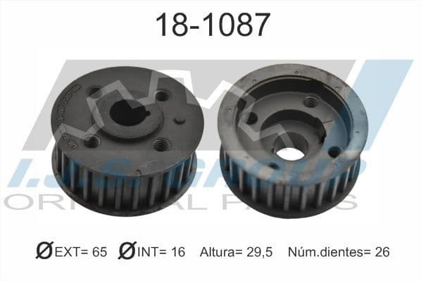 Sprocket, crankshaft Technology & Quality 18-1087