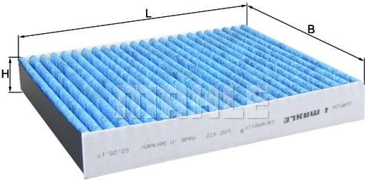 Filter cabin LAO472 - image 2