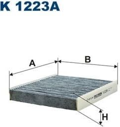 Filter, cabin air K1223A