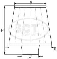 Filter air-sport tuning SB001/76 - image 2