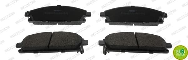 Brake pads front, Top Quality FDB1263 - image 2