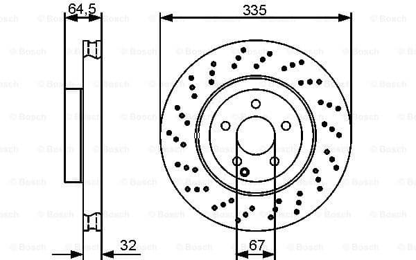 Brake Disc 0986479413 - image 5