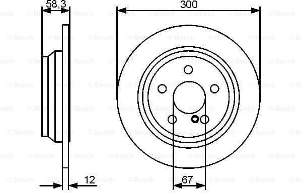 Brake Disc 0986479414