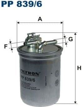 Fuel Filter PP839/6
