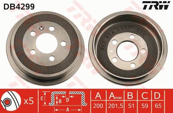 Brake Drum DB4299