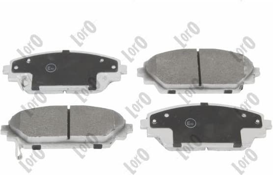Brake Pad Set, disc brake LORO 231-01-203