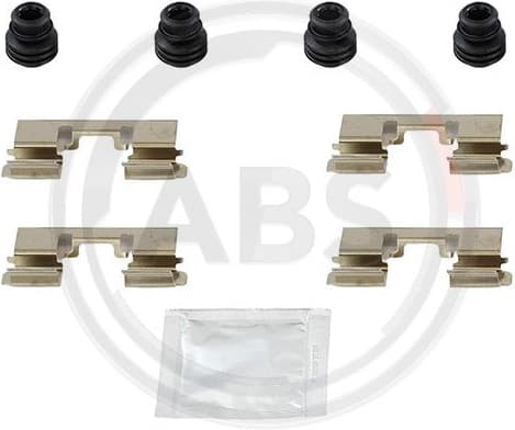 Accessory Kit, disc brake pad 0115Q