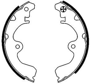 Brake Shoe Set 91046900