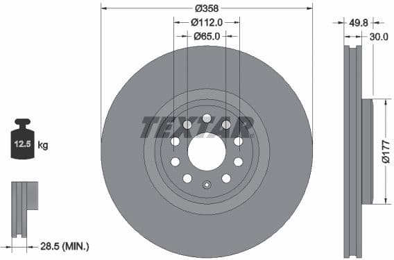 Brake Disc PRO+ 92337505