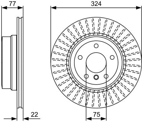 Brake Disc 0986479569 - image 2
